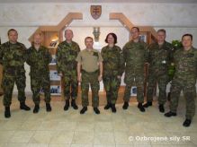 Návšteva príslušníkov Armády Českej republiky